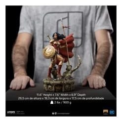 DC Comics - Art Scale 1/10 - Figurine Wonder Woman Unleashed Deluxe PRÉCOMMANDE -Figurines Soldes dc comics art scale 110 figurine wonder woman unleashed deluxe 17