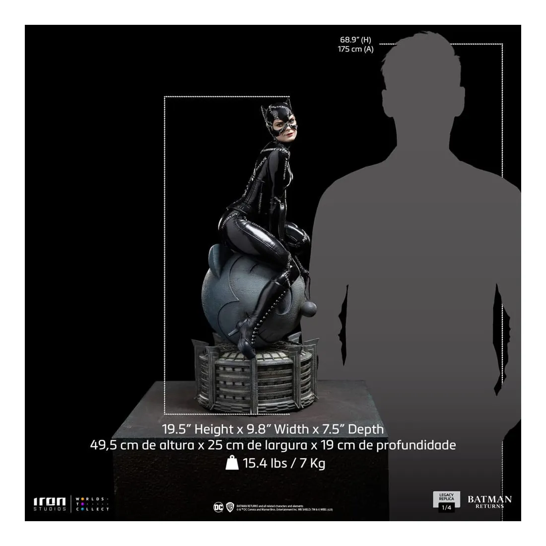 DC Comics - Legacy Replica 1/4 - Figurine Catwoman PRÉCOMMANDE 14 DC Comics - Legacy Replica 1/4 - Figurine Catwoman PRÉCOMMANDE – Image 14