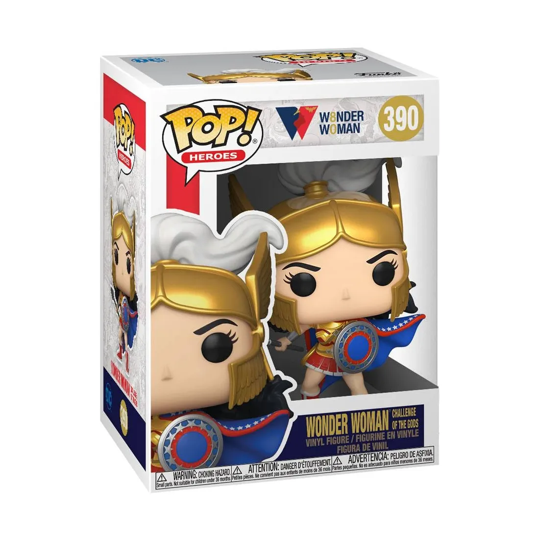 FUNKO DC Comics Wonder Woman 80th - Figurine Wonder Woman (Challenge Of The Gods) POP! 2 FUNKO DC Comics Wonder Woman 80th - Figurine Wonder Woman (Challenge Of The Gods) POP! – Image 2