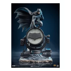 DC Comics Zack Snyder's Justice League - Deluxe Art Scale 1/10 - Figurine Batman On Batsignal PRÉCOMMANDE -Figurines Soldes dc comics zack snyder s justice league deluxe art scale 110 figurine batman on batsignal 14