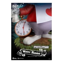 BEAST KINGDOM Disney Alice Au Pays Des Merveilles - Master Craft - Figurine The White Rabbit PRÉCOMMANDE -Figurines Soldes disney alice au pays des merveilles master craft figurine the white rabbit 6