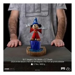 Disney - Art Scale 1/10 - Figurine Mickey Fantasia PRÉCOMMANDE -Figurines Soldes disney art scale 110 figurine mickey fantasia 3
