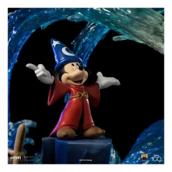 Disney - Art Scale 1/10 - Figurine Mickey Fantasia Deluxe PRÉCOMMANDE -Figurines Soldes disney art scale 110 figurine mickey fantasia deluxe 6