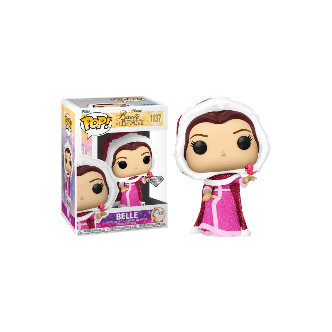 FUNKO Disney La Belle Et La Bête - Figurine Belle Diamond POP! Special Edition 1 FUNKO Disney La Belle Et La Bête - Figurine Belle Diamond POP! Special Edition