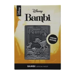 Disney Peter Pan - Lingot Bambi Limited Edition -Figurines Soldes disney peter pan lingot bambi limited edition 3