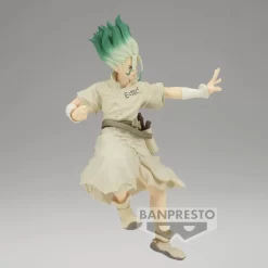 BANPRESTO Dr. Stone - Figure Of Stone World - Figurine Senku Ishigami II PRÉCOMMANDE -Figurines Soldes dr stone figure of stone world figurine senku ishigami ii 2