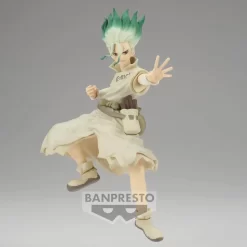 BANPRESTO Dr. Stone - Figure Of Stone World - Figurine Senku Ishigami II PRÉCOMMANDE