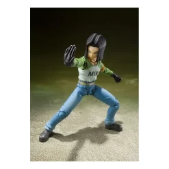 Dragon Ball Super - S.H. Figuarts - Figurine Android 17 (Universe Survival Saga) -Figurines Soldes dragon ball super sh figuarts figurine android 17 universe survival saga 2