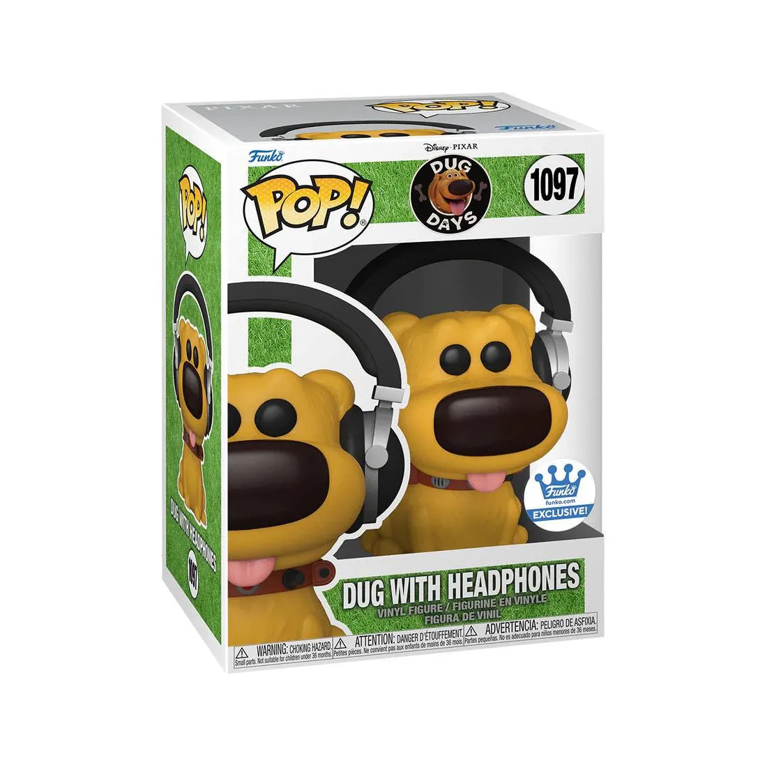 Dug Days - Figurine Dug With Headphones Funko Exclusive POP! 2 Dug Days - Figurine Dug With Headphones Funko Exclusive POP! – Image 2