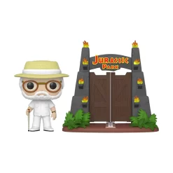 FUNKO Jurassic Park - Figurine John Hammond With Gates Town POP! Special Edition