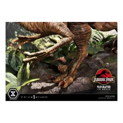 Jurassic Park - Museum Collection 1/6 - Figurine Velociraptor Attack -Figurines Soldes jurassic park museum collection 16 velociraptor attack 12