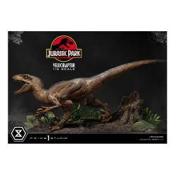 Jurassic Park - Museum Collection 1/6 - Figurine Velociraptor Attack -Figurines Soldes jurassic park museum collection 16 velociraptor attack 14
