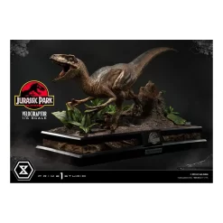 Jurassic Park - Museum Collection 1/6 - Figurine Velociraptor Attack -Figurines Soldes jurassic park museum collection 16 velociraptor attack 18