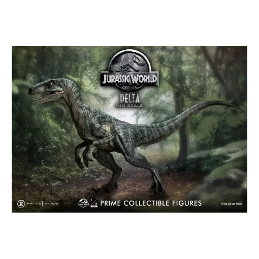 Jurassic World: Fallen Kingdom - Prime Collectibles 1/10 - Figurine Delta -Figurines Soldes jurassic world fallen kingdom prime collectibles 110 figurine delta