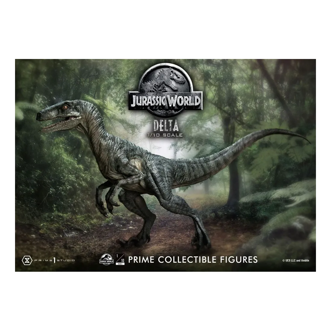 Jurassic World: Fallen Kingdom - Prime Collectibles 1/10 - Figurine Delta 1 Jurassic World: Fallen Kingdom - Prime Collectibles 1/10 - Figurine Delta