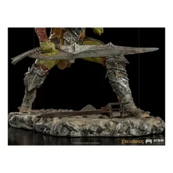 Le Seigneur Des Anneaux - BDS Art Scale 1/10 - Figurine Swordsman Orc -Figurines Soldes le seigneur des anneaux bds art scale 110 figurine swordsman orc 2