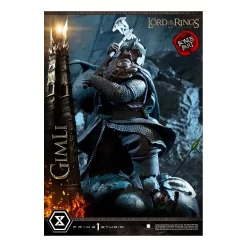 Le Seigneur Des Anneaux - Premium Masterline Series 1/4 - Figurine Gimli Bonus Version PRÉCOMMANDE -Figurines Soldes le seigneur des anneaux premium masterline series 14 gimli bonus version 3