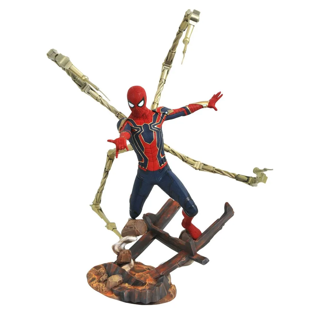 Diamond Select Marvel Avengers Infinity War - Premier Collection - Figurine Iron Spider-Man 1 Diamond Select Marvel Avengers Infinity War - Premier Collection - Figurine Iron Spider-Man