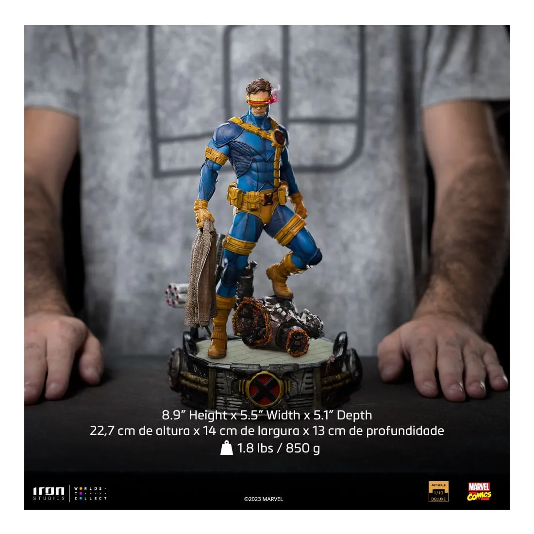 Marvel Comics - Art Scale Deluxe 1/10 - Figurine Cyclops Unleashed PRÉCOMMANDE 17 Marvel Comics - Art Scale Deluxe 1/10 - Figurine Cyclops Unleashed PRÉCOMMANDE – Image 17