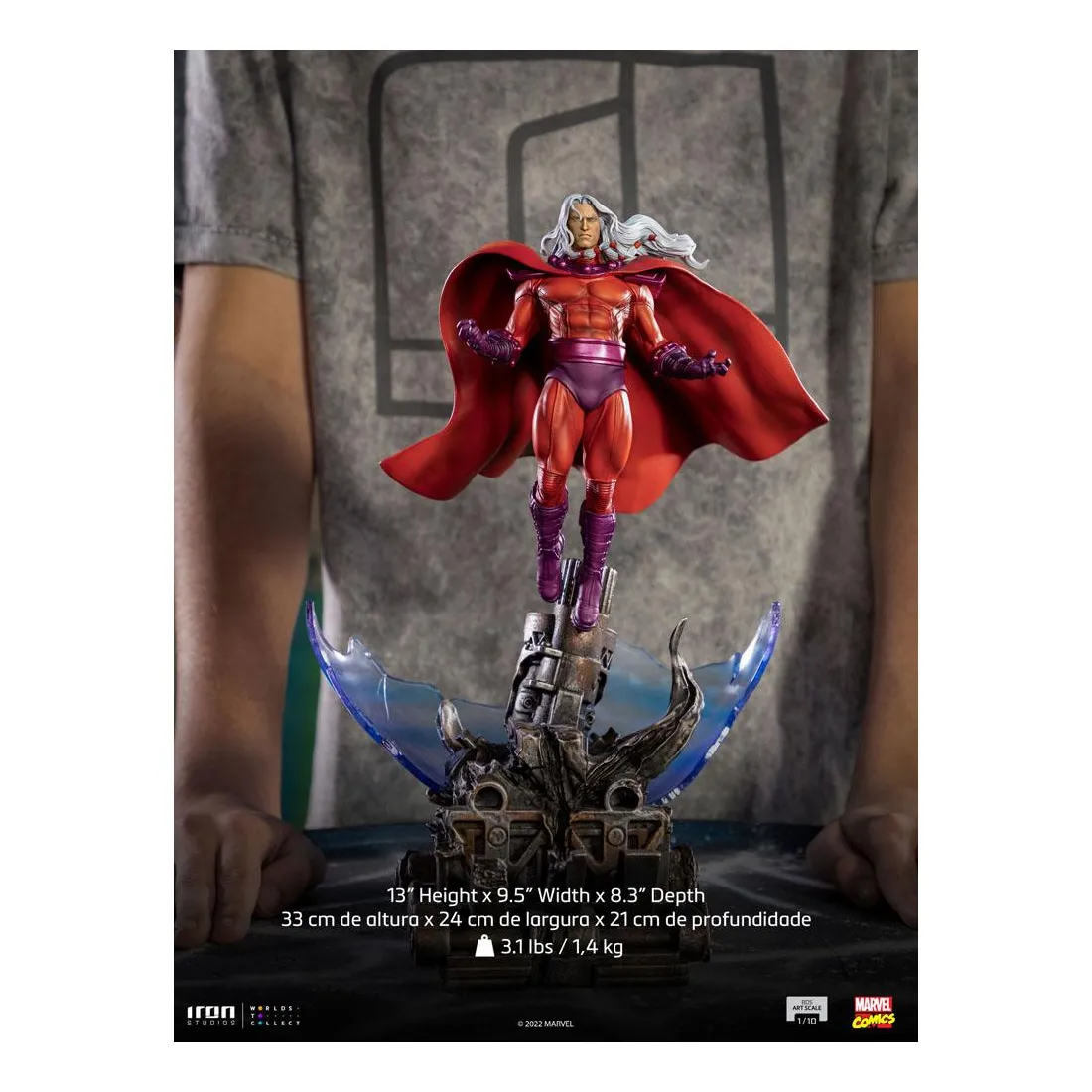 Marvel Comics - BDS Art Scale 1/10 - Figurine Magneto (X-Men: Age Of Apocalypse) PRÉCOMMANDE 12 Marvel Comics - BDS Art Scale 1/10 - Figurine Magneto (X-Men: Age Of Apocalypse) PRÉCOMMANDE – Image 12