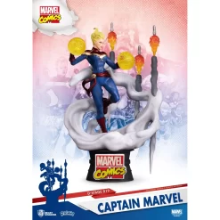 BEAST KINGDOM Marvel Comics - D-Stage - Figurine Captain Marvel