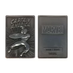 Marvel - Lingot Captain America Limited Edition -Figurines Soldes marvel lingot captain america limited edition 3