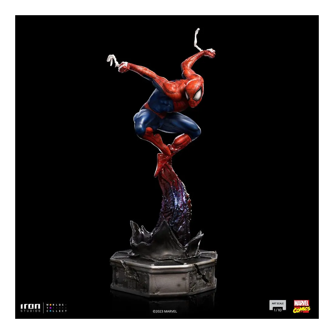 Marvel Spider-Man Vs. Villains - Art Scale 1/10 - Figurine Spider-Man PRÉCOMMANDE 2 Marvel Spider-Man Vs. Villains - Art Scale 1/10 - Figurine Spider-Man PRÉCOMMANDE – Image 2