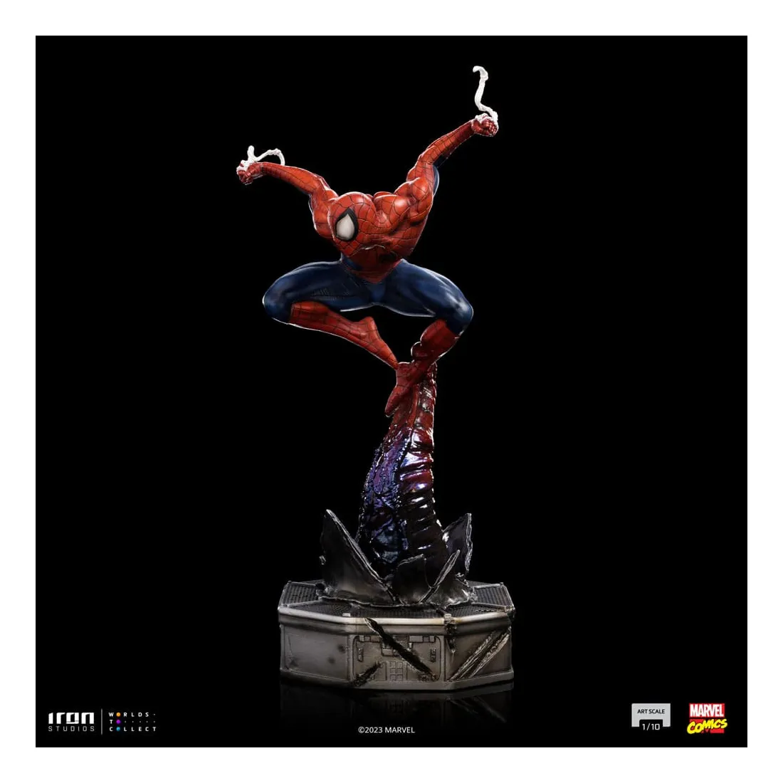 Marvel Spider-Man Vs. Villains - Art Scale 1/10 - Figurine Spider-Man PRÉCOMMANDE 3 Marvel Spider-Man Vs. Villains - Art Scale 1/10 - Figurine Spider-Man PRÉCOMMANDE – Image 3
