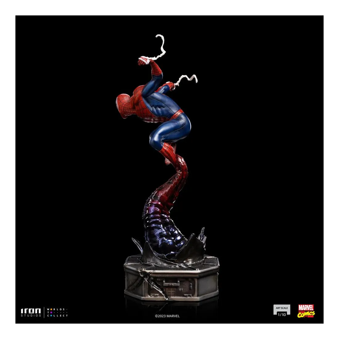 Marvel Spider-Man Vs. Villains - Art Scale 1/10 - Figurine Spider-Man PRÉCOMMANDE 4 Marvel Spider-Man Vs. Villains - Art Scale 1/10 - Figurine Spider-Man PRÉCOMMANDE – Image 4