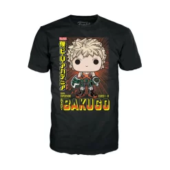 FUNKO My Hero Academia - POP! & T-Shirt Katsuki Bakugo Metallic Special Edition -Figurines Soldes my hero academia pop t shirt katsuki bakugo metallic special edition 4