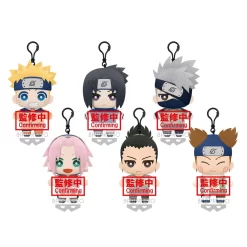 BANPRESTO Naruto - Tomonui Peluches Séries 1 (Naruto, Sasuke, Kakashi, Sakura, Shikamaru, Choji)