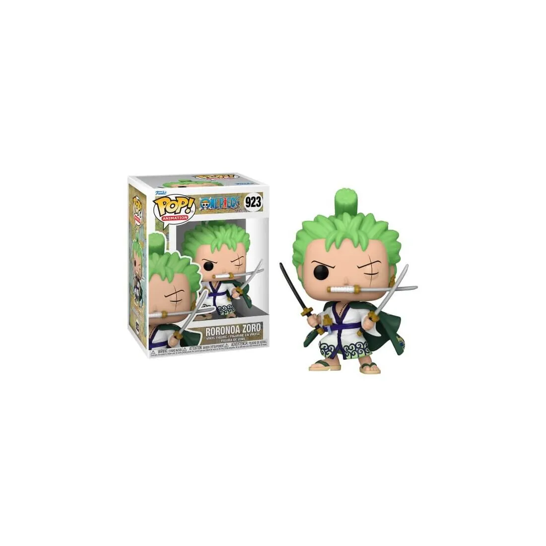 FUNKO One Piece - Figurine Roronoa Zoro POP! 1 FUNKO One Piece - Figurine Roronoa Zoro POP!