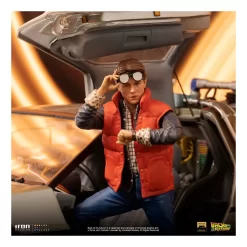 Retour Vers Le Futur - Art Scale 1/10 - Figurine DeLorean Full Set Deluxe PRÉCOMMANDE -Figurines Soldes retour vers le futur art scale 110 figurine delorean full set deluxe 7