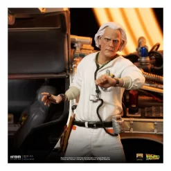 Retour Vers Le Futur - Art Scale 1/10 - Figurine DeLorean Full Set Deluxe PRÉCOMMANDE -Figurines Soldes retour vers le futur art scale 110 figurine delorean full set deluxe 8