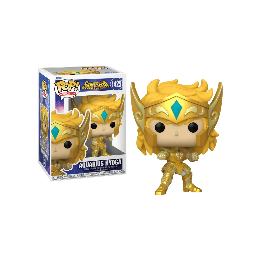 FUNKO Saint Seiya - Figurine Aquarius Hyoga 1425 POP! PRÉCOMMANDE 1 FUNKO Saint Seiya - Figurine Aquarius Hyoga 1425 POP! PRÉCOMMANDE