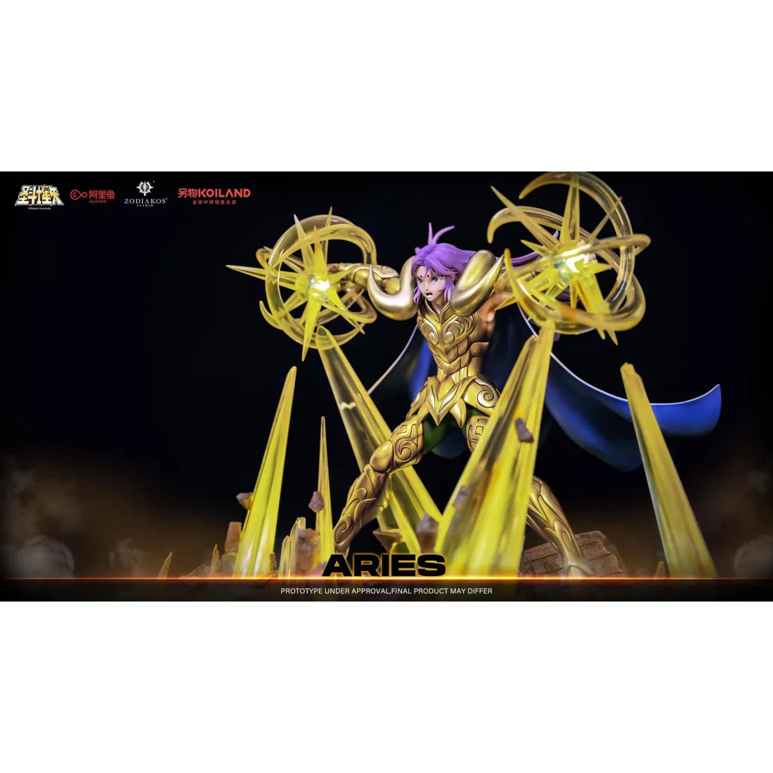 Saint Seiya - Figurine Aries Mu PRÉCOMMANDE 7 Saint Seiya - Figurine Aries Mu PRÉCOMMANDE – Image 7
