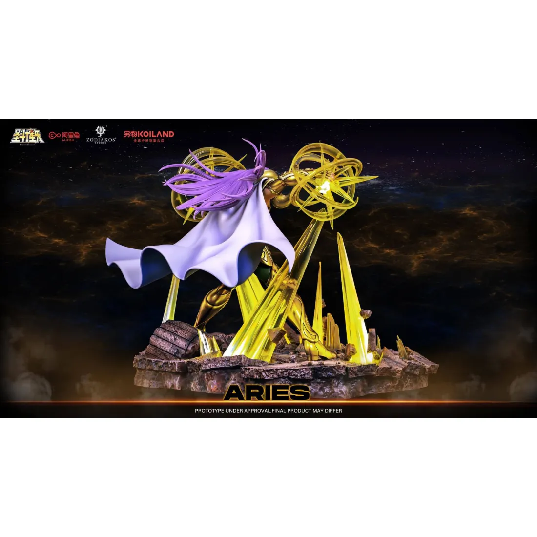 Saint Seiya - Figurine Aries Mu PRÉCOMMANDE 9 Saint Seiya - Figurine Aries Mu PRÉCOMMANDE – Image 9