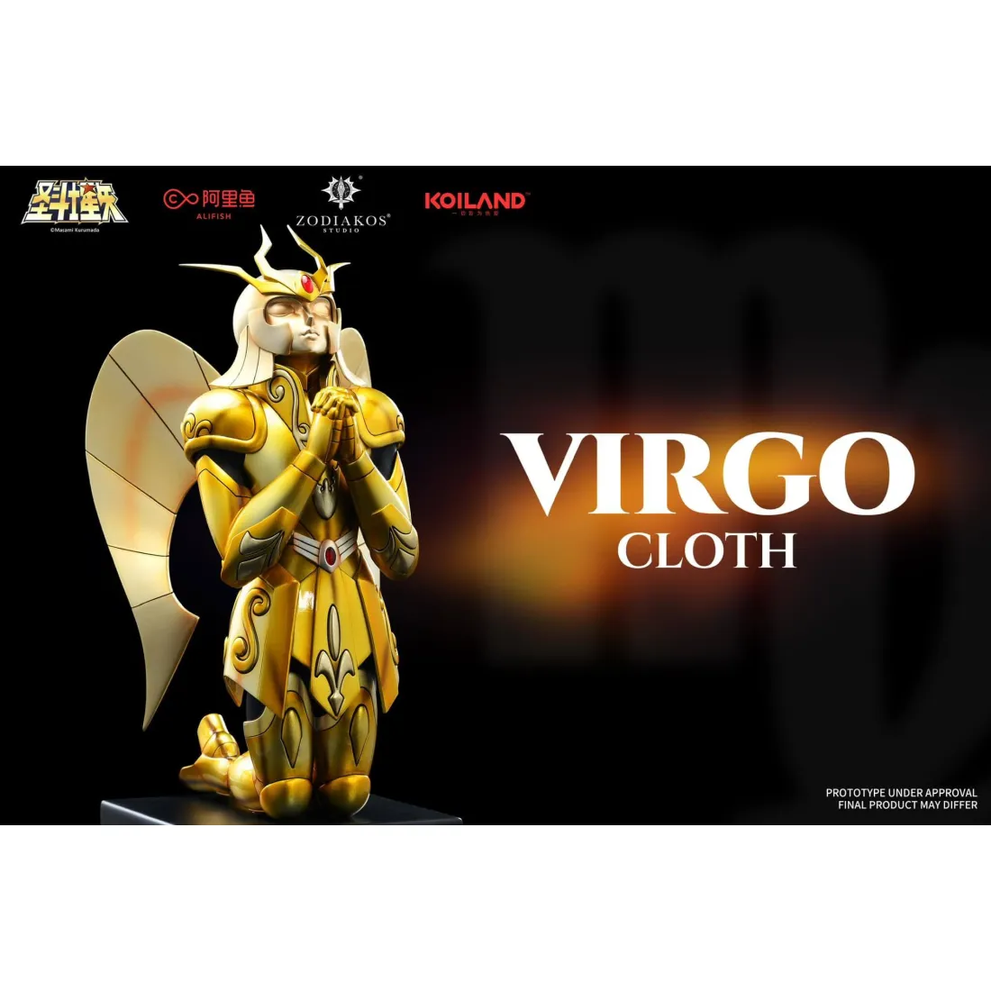 Saint Seiya - Figurine Gold Saint - Virgo Cloth Mystery Series PRÉCOMMANDE 9 Saint Seiya - Figurine Gold Saint - Virgo Cloth Mystery Series PRÉCOMMANDE – Image 9