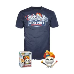 FUNKO SOS Fantômes - POP! & T-Shirt Mini Puft (GITD) Special Edition