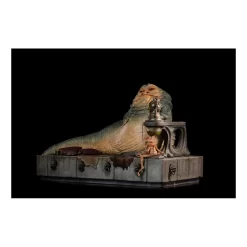 Star Wars - BDS Deluxe Art Scale 1/10 - Figurine Jabba The Hutt -Figurines Soldes star wars bds deluxe art scale 110 figurine jabba the hutt 12