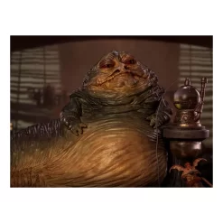 Star Wars - BDS Deluxe Art Scale 1/10 - Figurine Jabba The Hutt -Figurines Soldes star wars bds deluxe art scale 110 figurine jabba the hutt 14