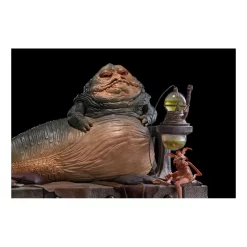 Star Wars - BDS Deluxe Art Scale 1/10 - Figurine Jabba The Hutt -Figurines Soldes star wars bds deluxe art scale 110 figurine jabba the hutt 9