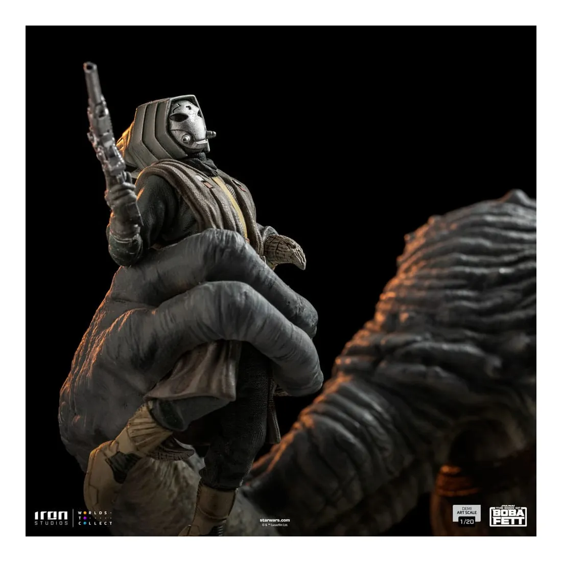 Star Wars: Le Livre De Boba Fett - Demi Art Scale 1/20 - Figurine Boba Fett & Rancor PRÉCOMMANDE 12 Star Wars: Le Livre De Boba Fett - Demi Art Scale 1/20 - Figurine Boba Fett & Rancor PRÉCOMMANDE – Image 12