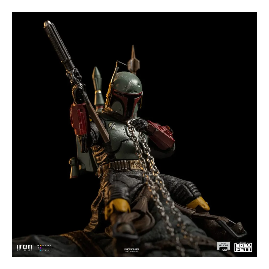 Star Wars: Le Livre De Boba Fett - Demi Art Scale 1/20 - Figurine Boba Fett & Rancor PRÉCOMMANDE 14 Star Wars: Le Livre De Boba Fett - Demi Art Scale 1/20 - Figurine Boba Fett & Rancor PRÉCOMMANDE – Image 14