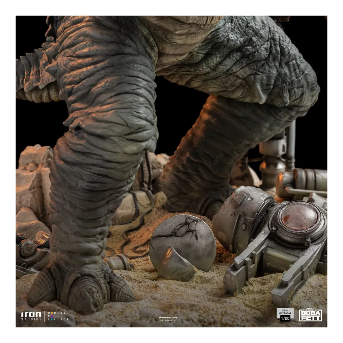 Star Wars: Le Livre De Boba Fett - Demi Art Scale 1/20 - Figurine Boba Fett & Rancor PRÉCOMMANDE 10 Star Wars: Le Livre De Boba Fett - Demi Art Scale 1/20 - Figurine Boba Fett & Rancor PRÉCOMMANDE – Image 10