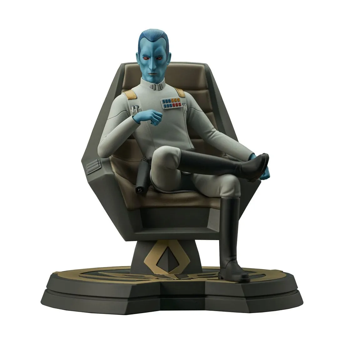 Gentle Giant Star Wars: Rebels - Premier Collection 1/7 - Figurine Grand Admiral Thrawn (on Throne) PRÉCOMMANDE 1 Gentle Giant Star Wars: Rebels - Premier Collection 1/7 - Figurine Grand Admiral Thrawn (on Throne) PRÉCOMMANDE