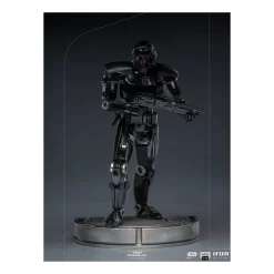 Star Wars: The Mandalorian - BDS Art Scale 1/10 - Figurine Dark Trooper