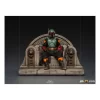 Star Wars: The Mandalorian - Deluxe Art Scale 1/10 - Figurine Boba Fett On Throne