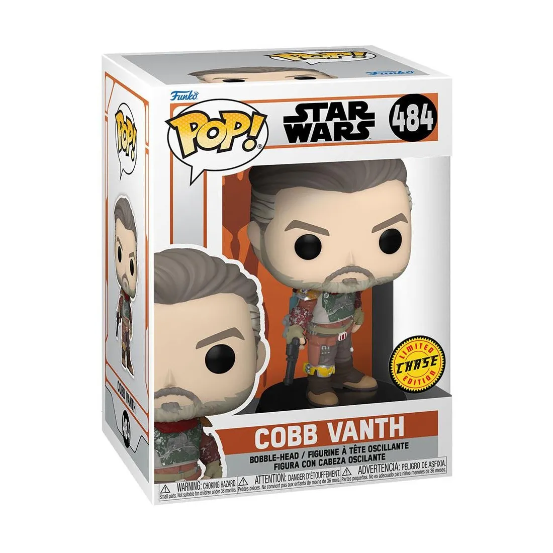 FUNKO Star Wars: The Mandalorian - Figurine Cobb Vanth (chance De Chase) POP! 4 FUNKO Star Wars: The Mandalorian - Figurine Cobb Vanth (chance De Chase) POP! – Image 4