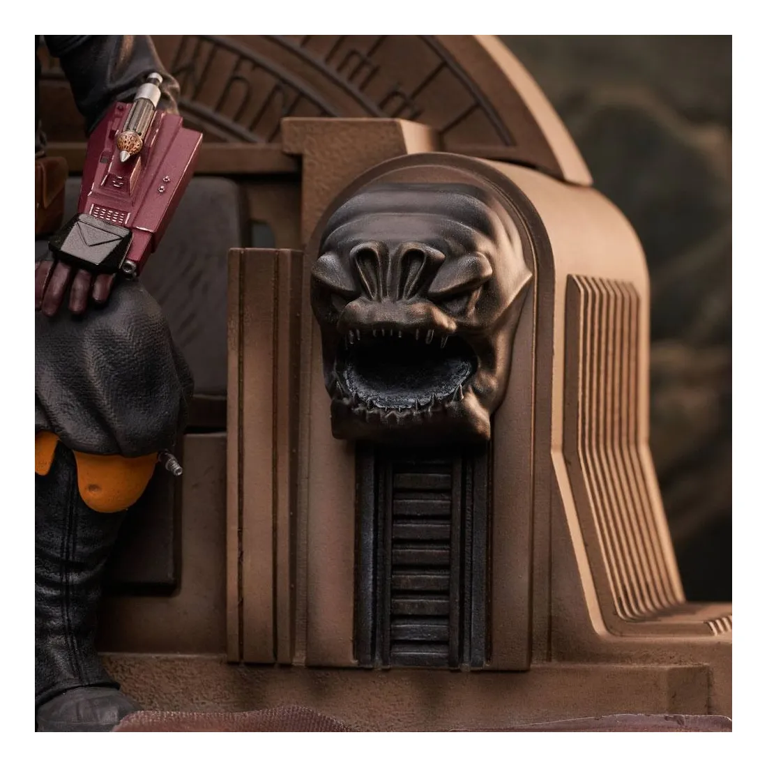 Gentle Giant Star Wars The Mandalorian - Premier Collection 1/7 - Figurine Boba Fett On Throne 15 Gentle Giant Star Wars The Mandalorian - Premier Collection 1/7 - Figurine Boba Fett On Throne – Image 15